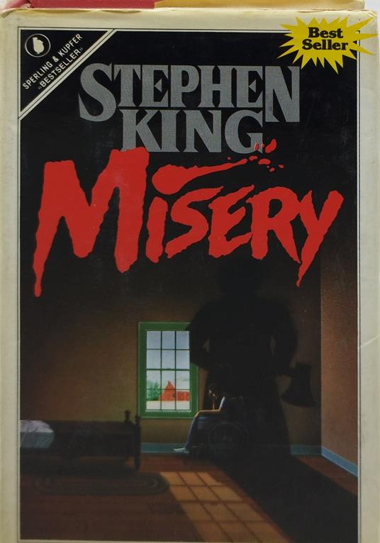misery stephen king - Stephen King - copertina