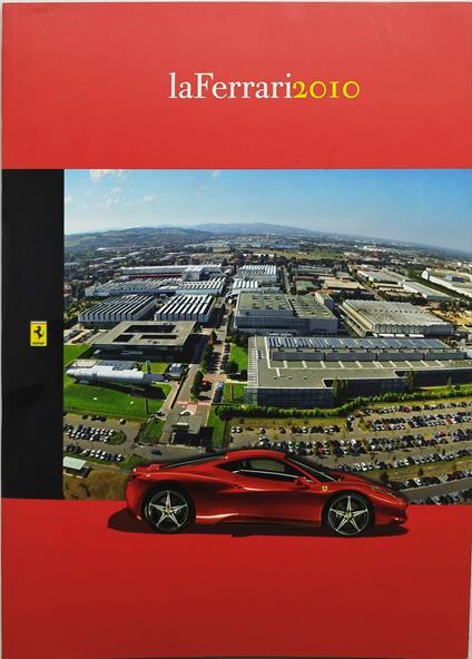 annuario la ferrari 2010 - copertina