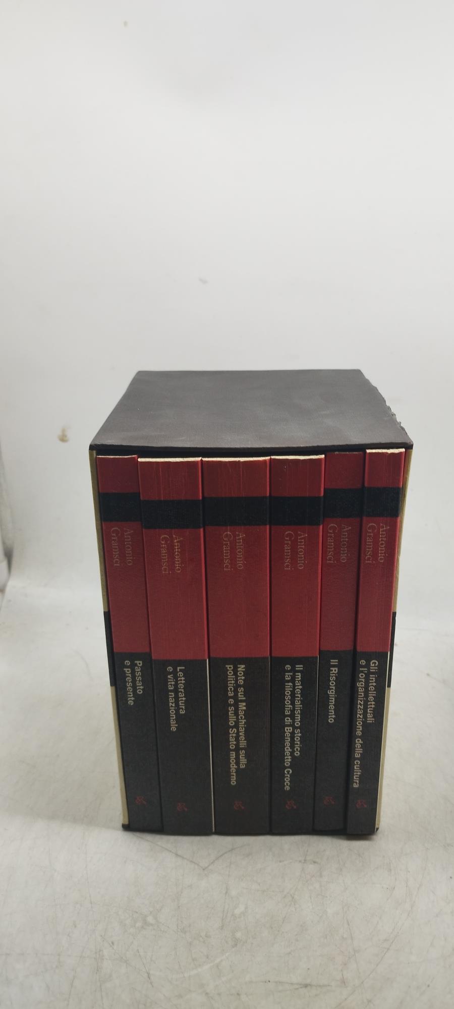 antonio gramsci i quaderni cofanetto 6 volumi riuniti