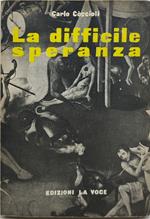 la difficile speranza carlo coccioli