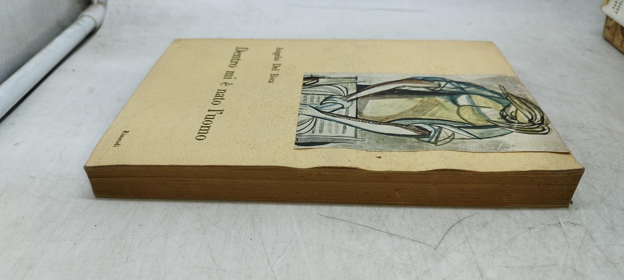 dentro mi è nato l'uomo einaudi