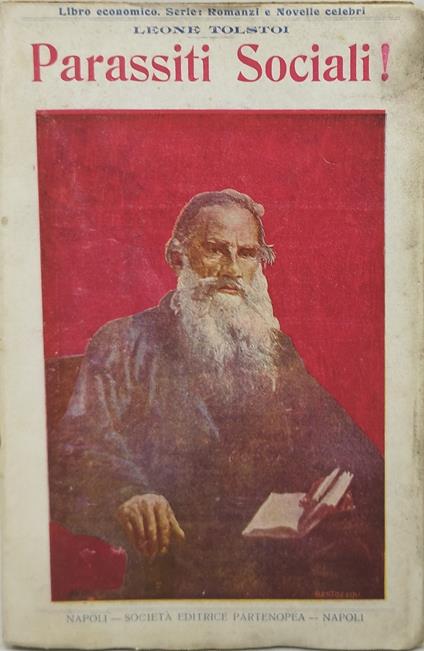 parassiti sociali - Lev Tolstoj - copertina