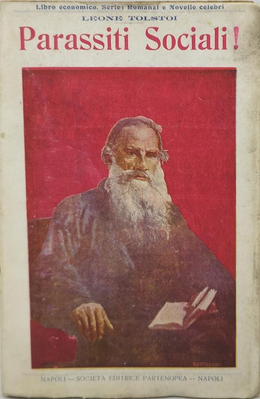 parassiti sociali - Lev Tolstoj - copertina