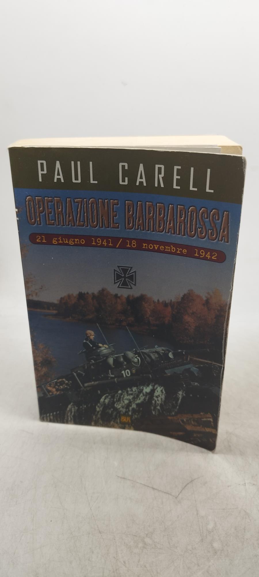 operazione barbarossa 21 giugno 1941-18 novembre 1942