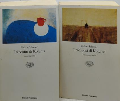i racconti di kolyma 2 volumi einaudi tascabili - Varlam Salamov - copertina