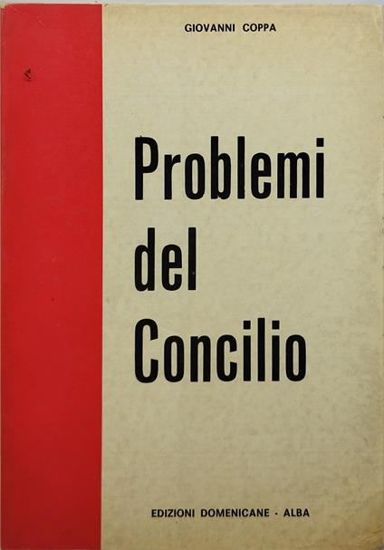 problemi del concilio - copertina