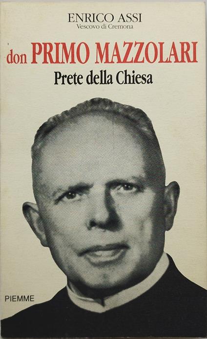 don primo mazzolari prete della chiesa - copertina