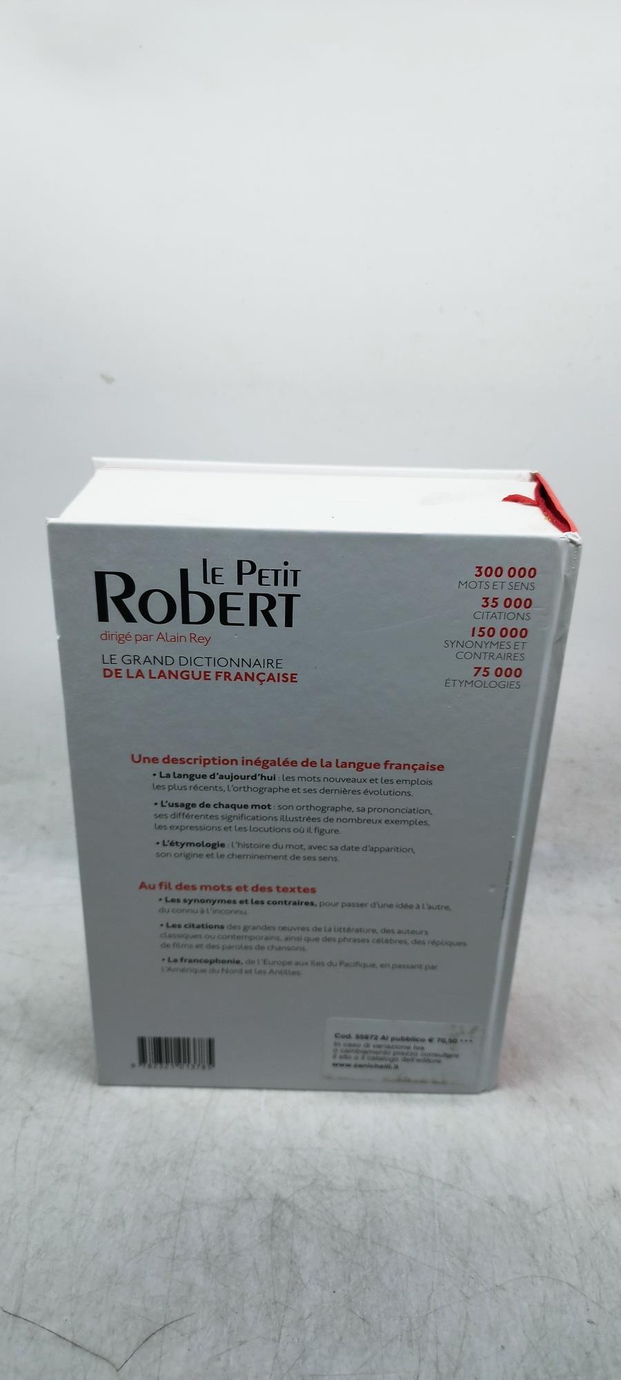 le petit robert dictionnaire alphabetique et analogique de la langue francaise