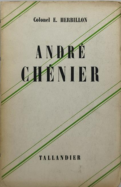 andrè chènier colonel e herbillon - copertina