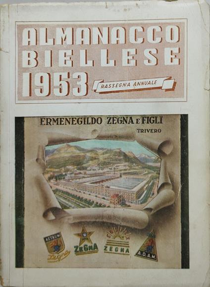 almanacco biellese 1953 rassegna annuale - copertina