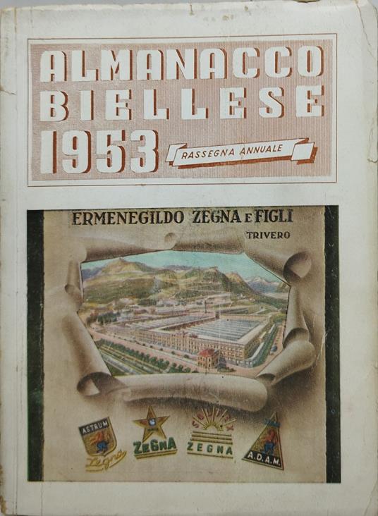 almanacco biellese 1953 rassegna annuale - copertina