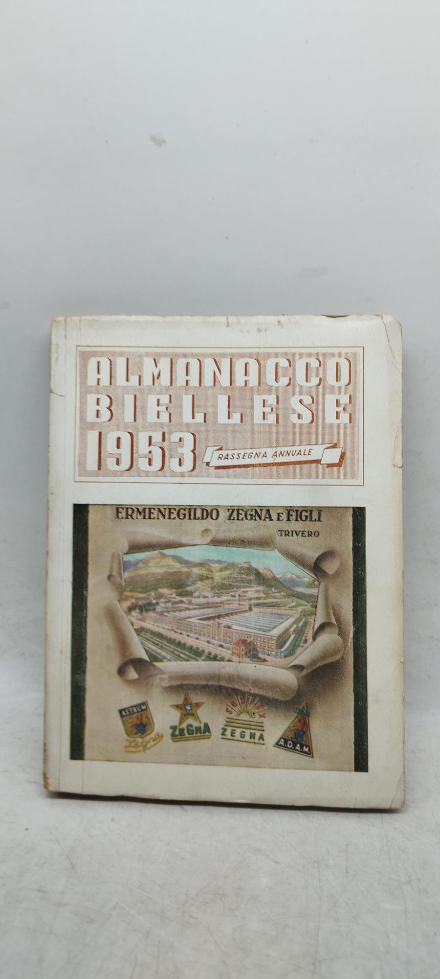 almanacco biellese 1953 rassegna annuale