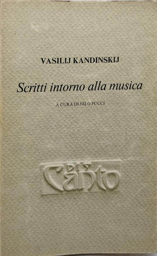 scritti intorno alla musica - Vasilij Kandinskij - copertina
