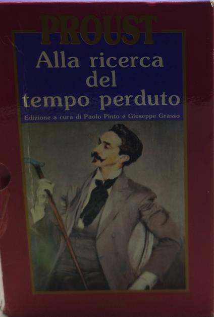 marcel proust alla ricerca del tempo perduto newton compton editori 7 volumi - copertina