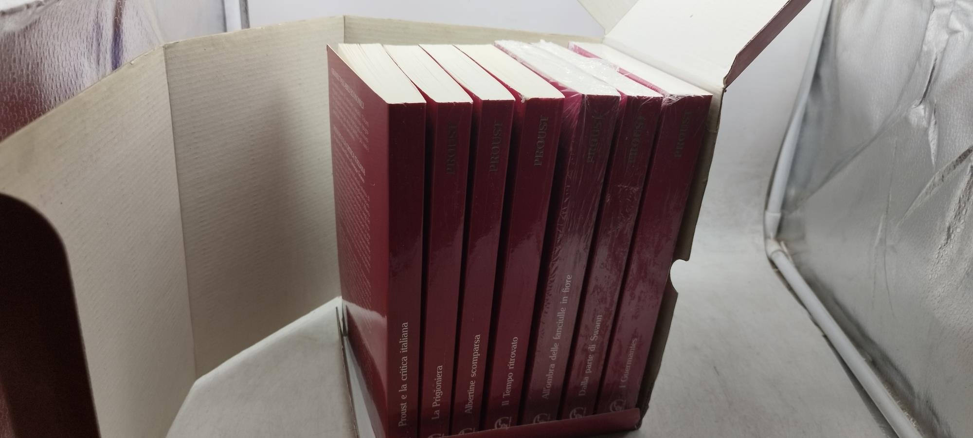 marcel proust alla ricerca del tempo perduto newton compton editori 7 volumi