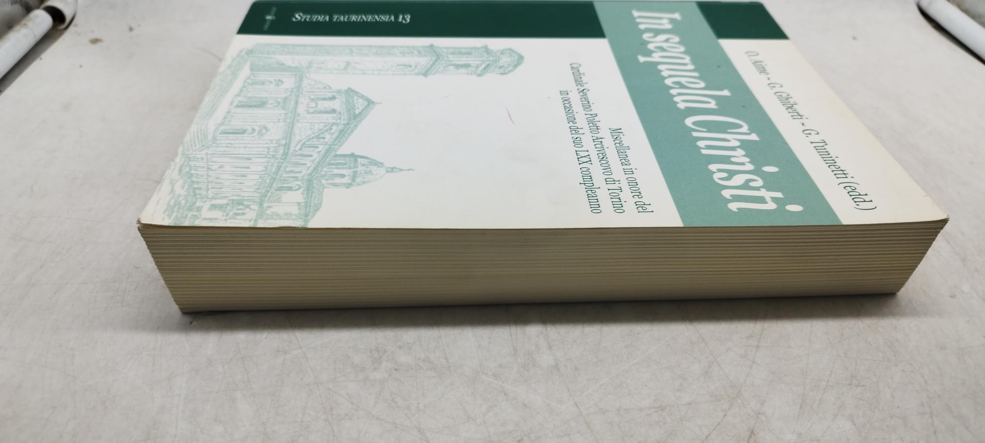 in sequela christi studia taurinensia 13