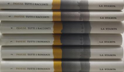 cesare pavese tutti i racconti 6 volumi - copertina