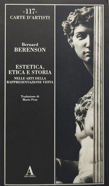 estetica etica e storia rappresentazione visiva - Bernard Berenson - copertina