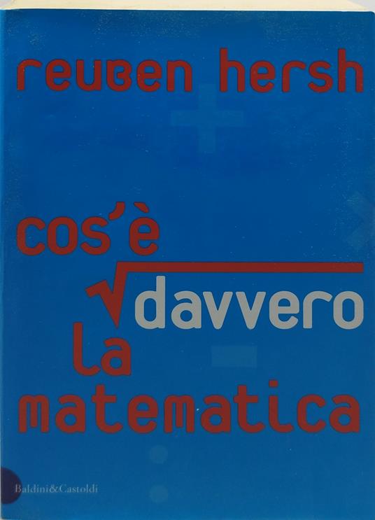 cos'e' davvero la matematica - copertina