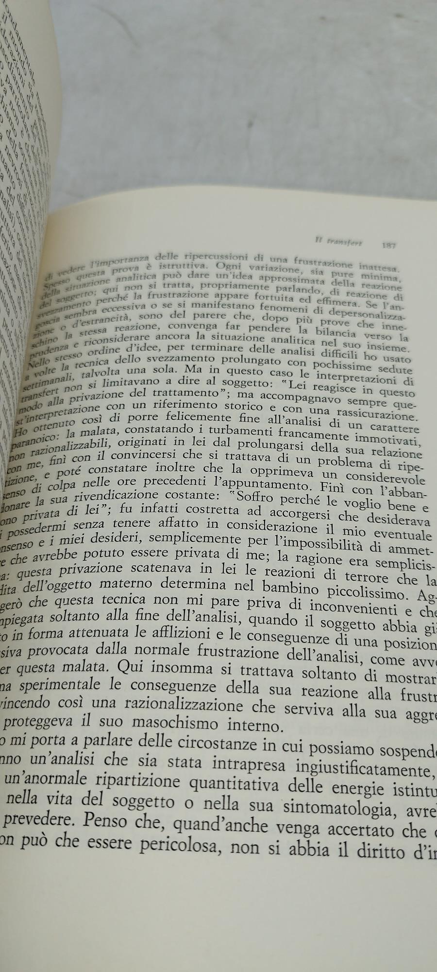 opere psicoanalitiche vol II le resistenze e il transfert