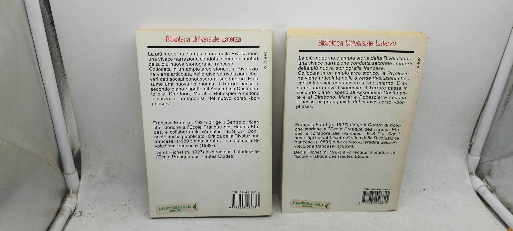 la rivoluzione francese 2 volumi biblioteca universale laterza