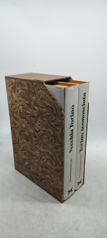 dina rebaudengo torino sconosciuta vecchia torino 2 volumi cofanetto - Dina Rebaudengo - copertina