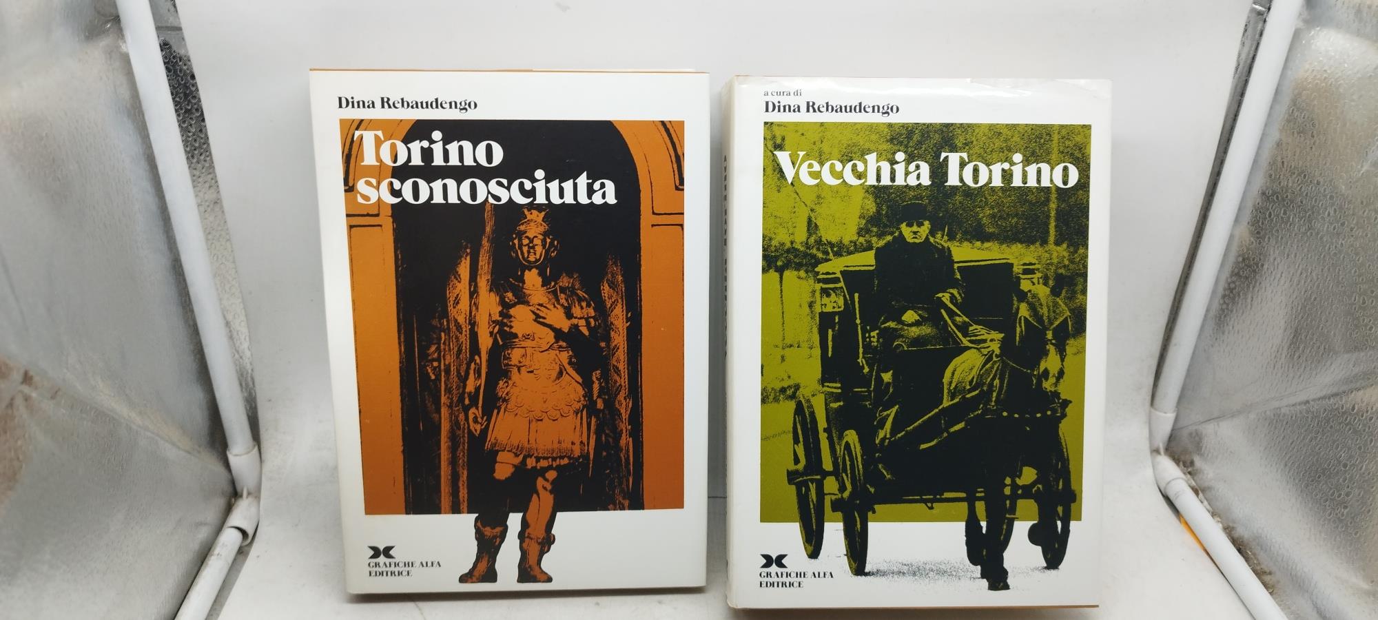 dina rebaudengo torino sconosciuta vecchia torino 2 volumi cofanetto