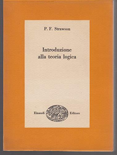 Introduzione alla teoria logica - copertina
