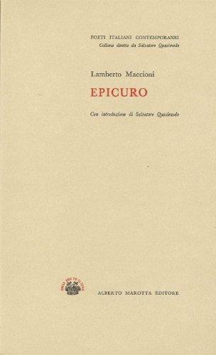 Epicuro - copertina