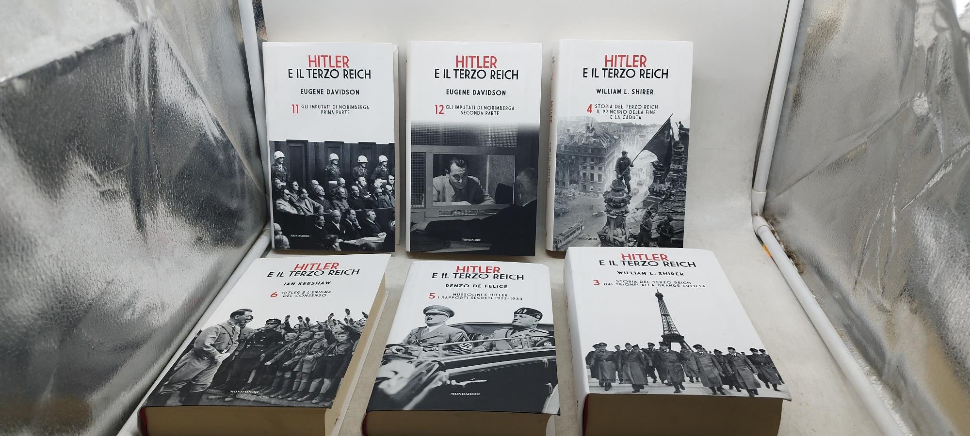 hitler e il terzo reich 12 volumi mondadori editoriale