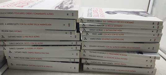 la biblioteca degli alpini gedi - copertina