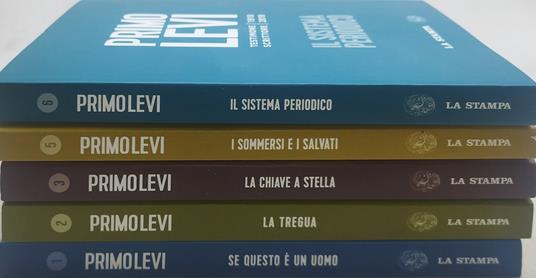 primo levi testimone scittore 1919 2019 la stampa - copertina