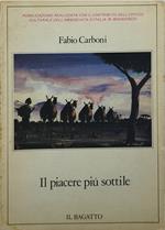 il piacere piu sottile fabio carboni