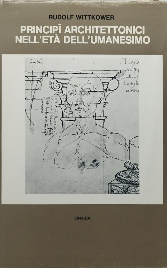 principi architettonici nell'età dell'umanesimo einaudi - Rudolf Wittkower - copertina
