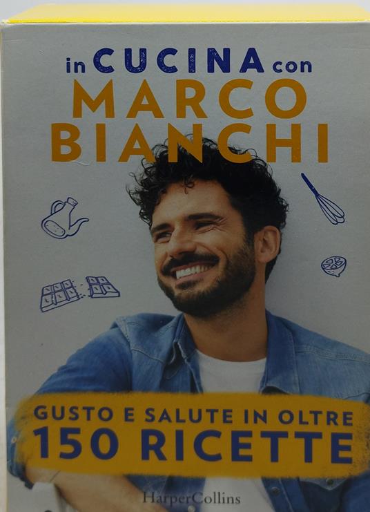 in cucina con marco bianchi gusto e salute in oltre 150 ricette 3 volumi - copertina