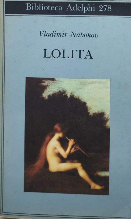 lolita biblioteca adelphi - Vladimir Nabokov - copertina