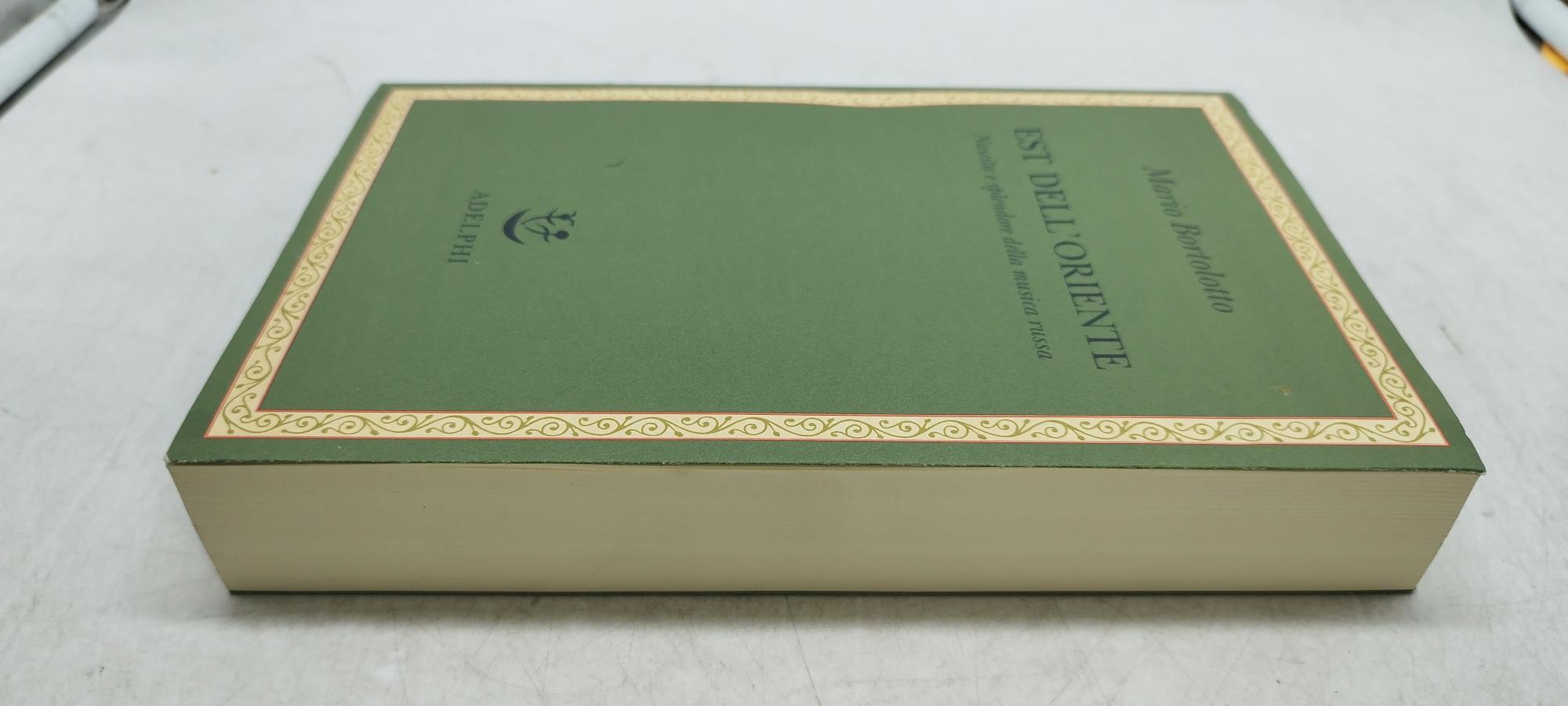 mario bortolotto est dell'oriente adelphi