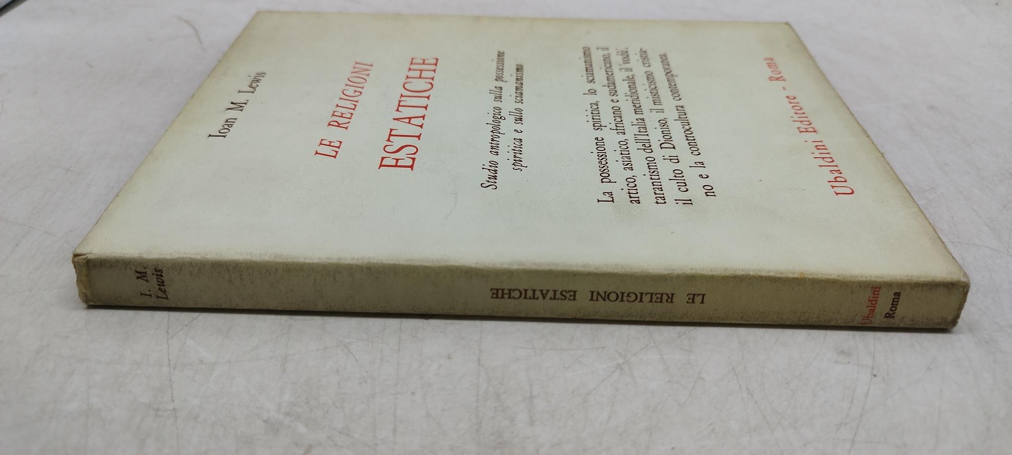le religioni estatiche ioan m lewis