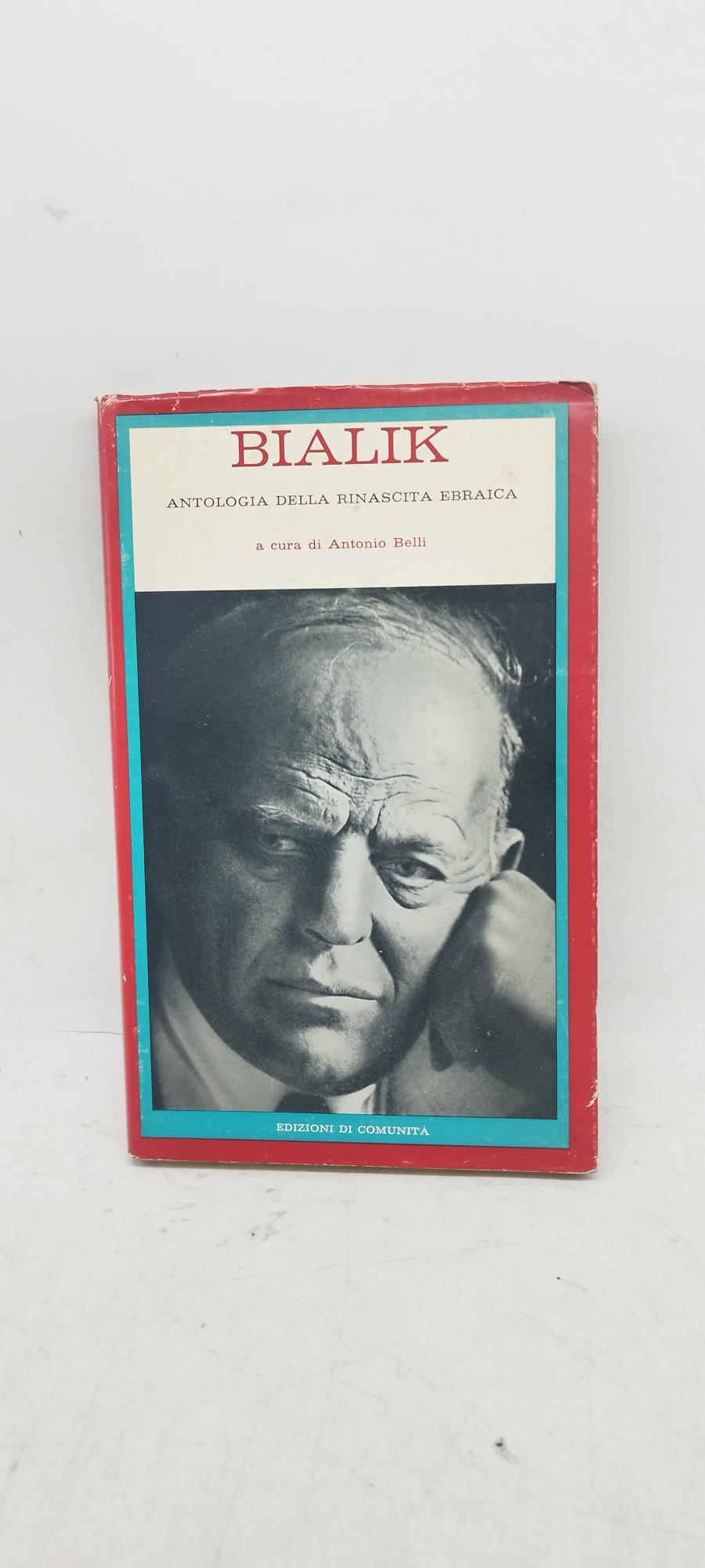 bialik antologia della rinascita ebraica