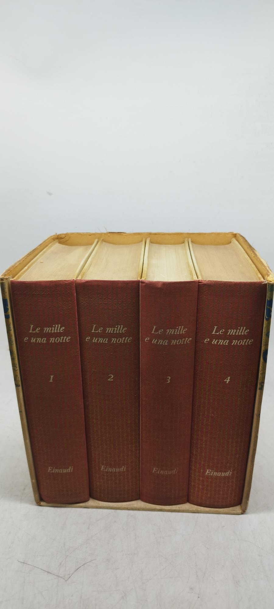 le mille e una notte 4 volumi einaudi i millenni