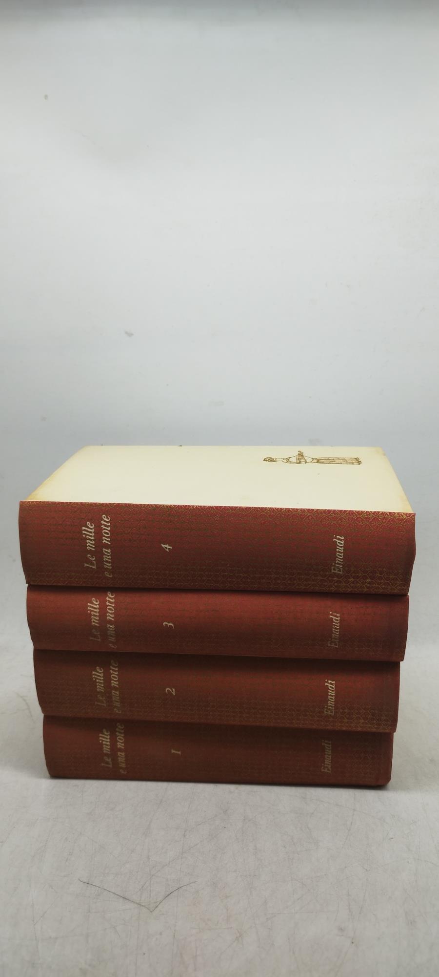 le mille e una notte 4 volumi einaudi i millenni