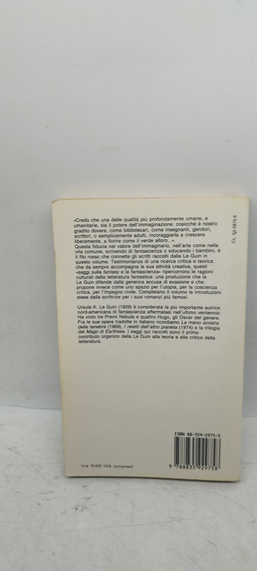 il linguaggio della notte ursula k le guin