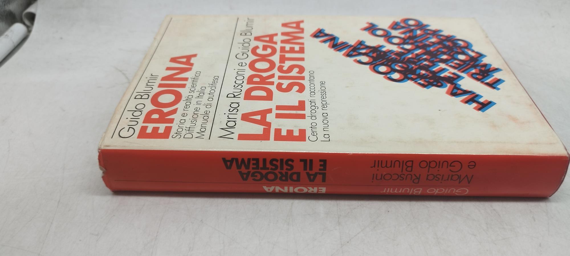 eroina la droga e il sistema marisa rusconi guido blumir edizione club