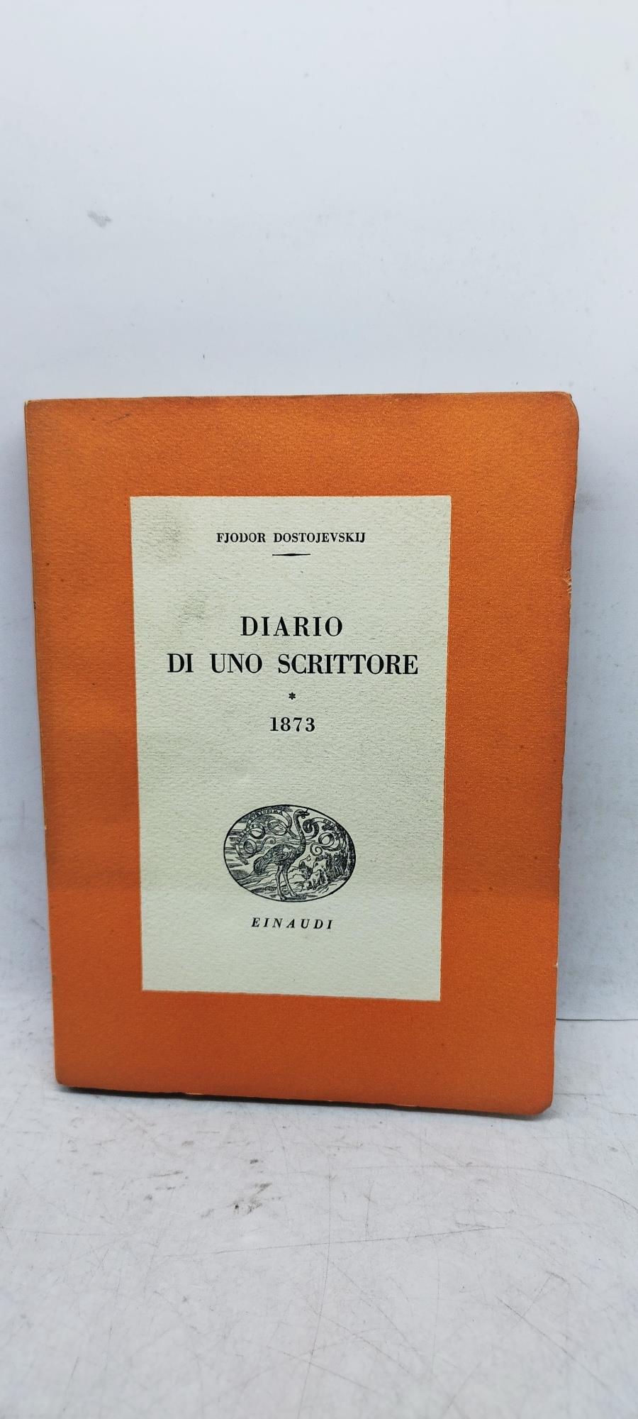 diario di uno scrittore 1873 einaudi