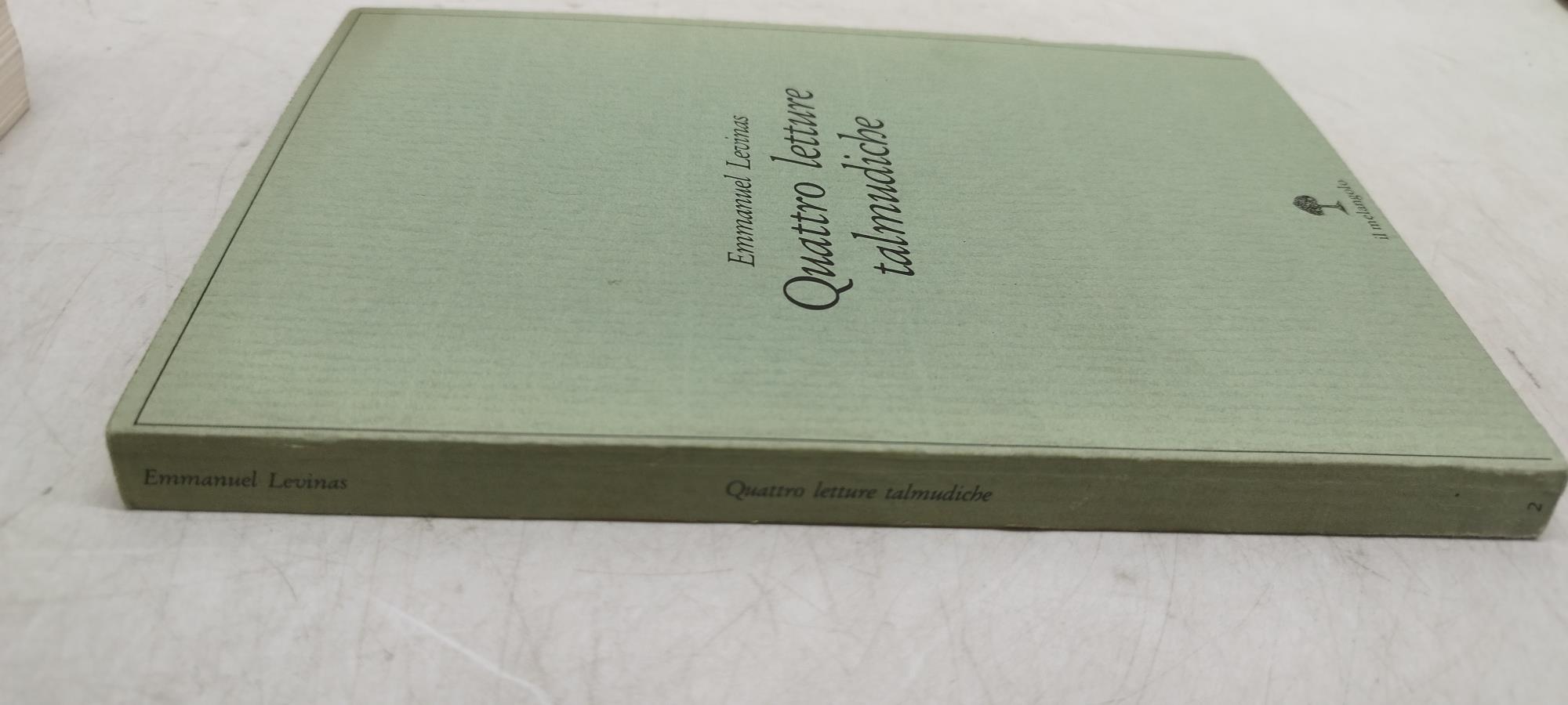 quattro letture talmudiche il melangolo