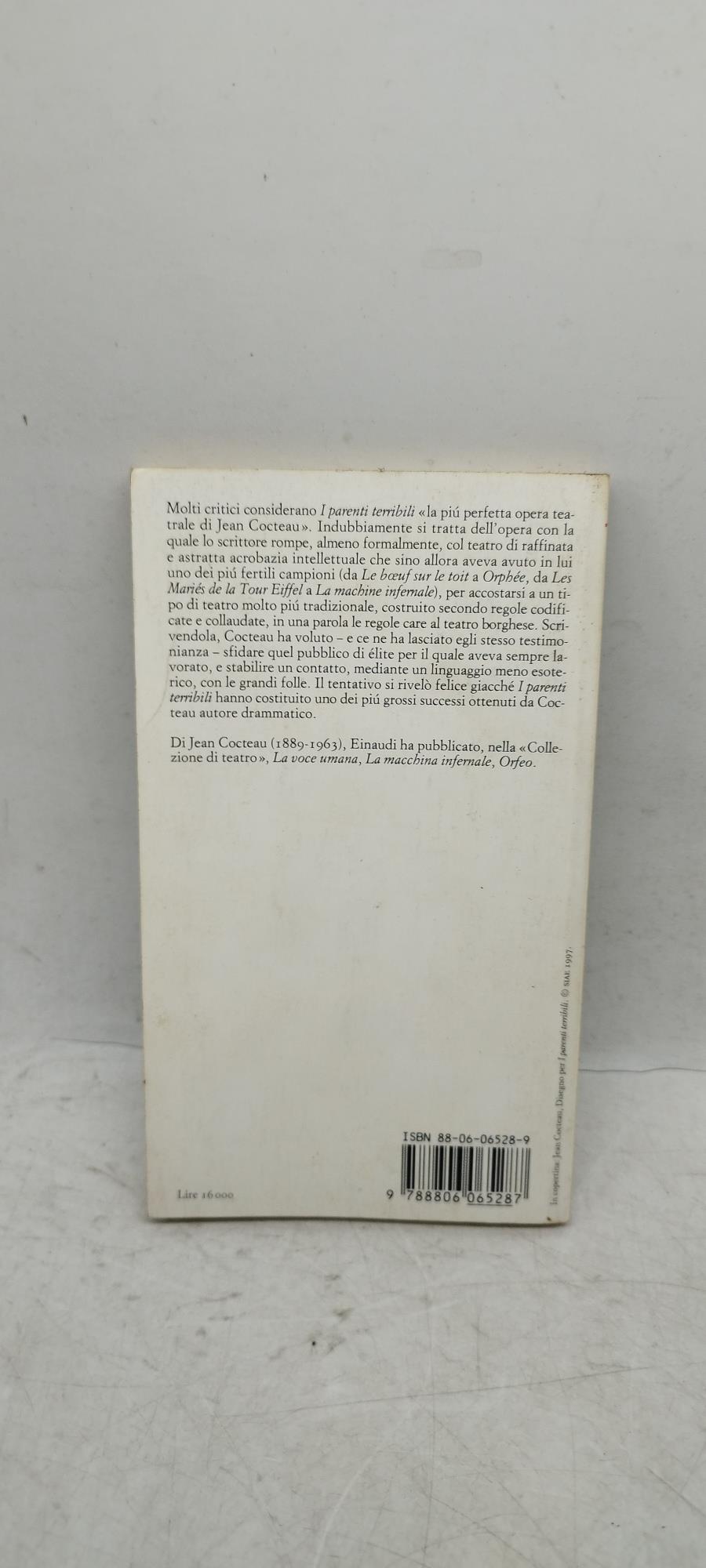 i parenti terribili jean cocteau einaudi