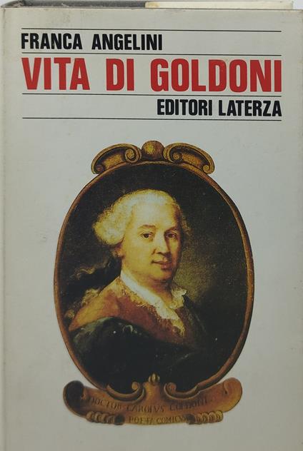 vita di goldoni - Franca Angelini - copertina