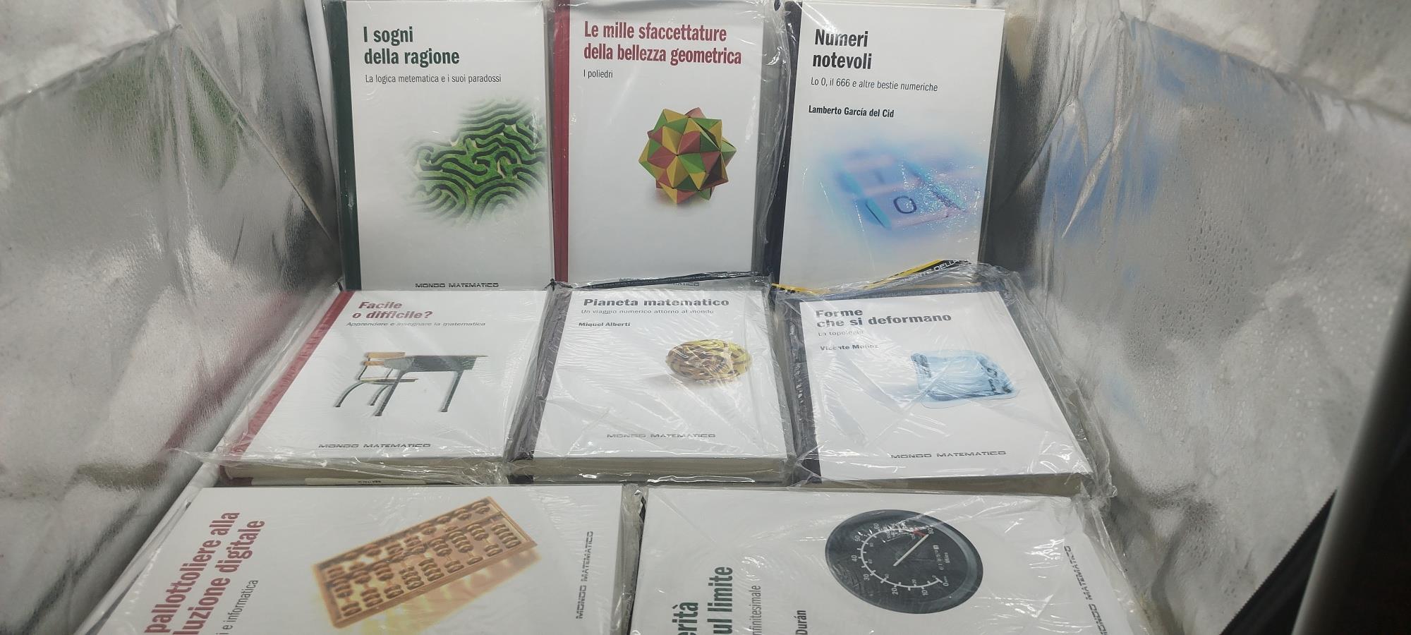 mondo matematico rba 48 volumi sigillati