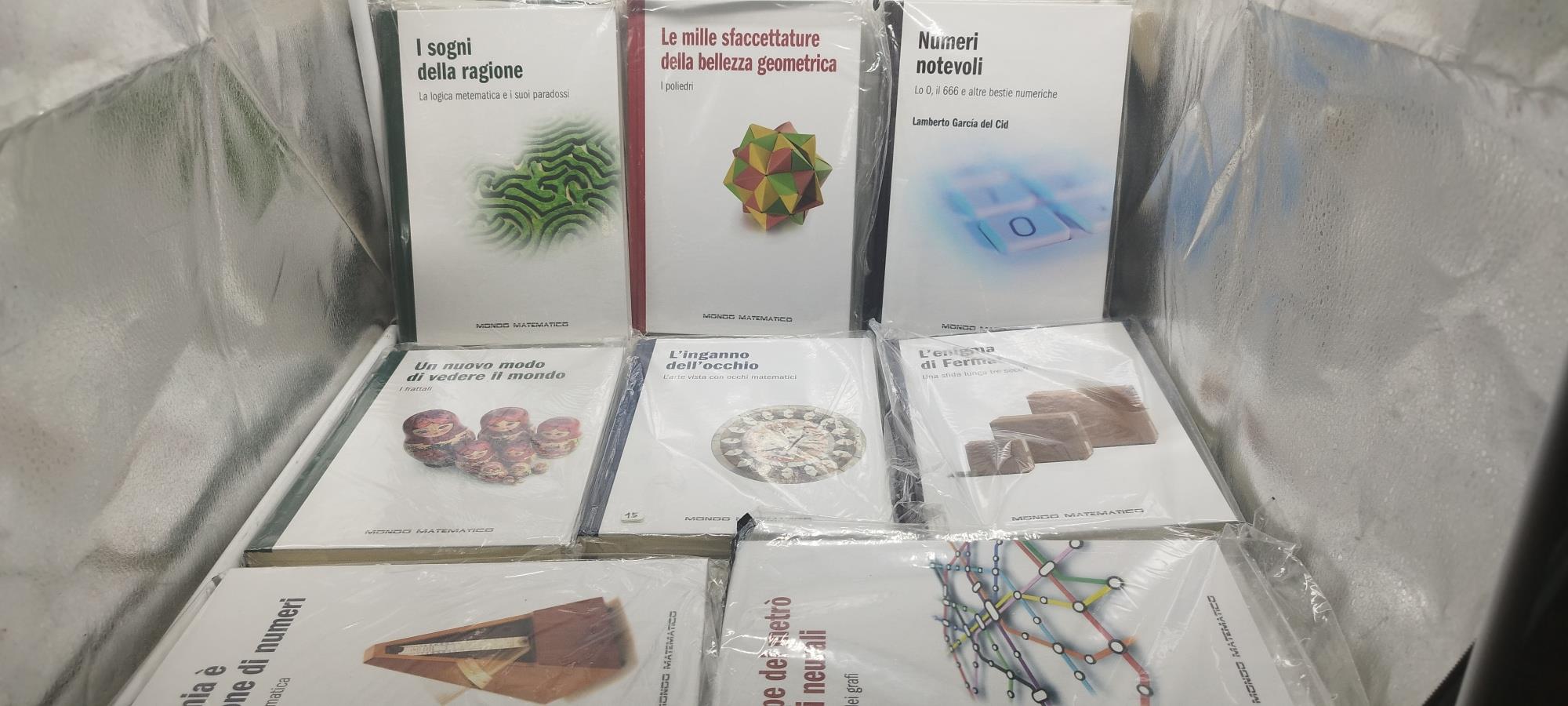 mondo matematico rba 48 volumi sigillati