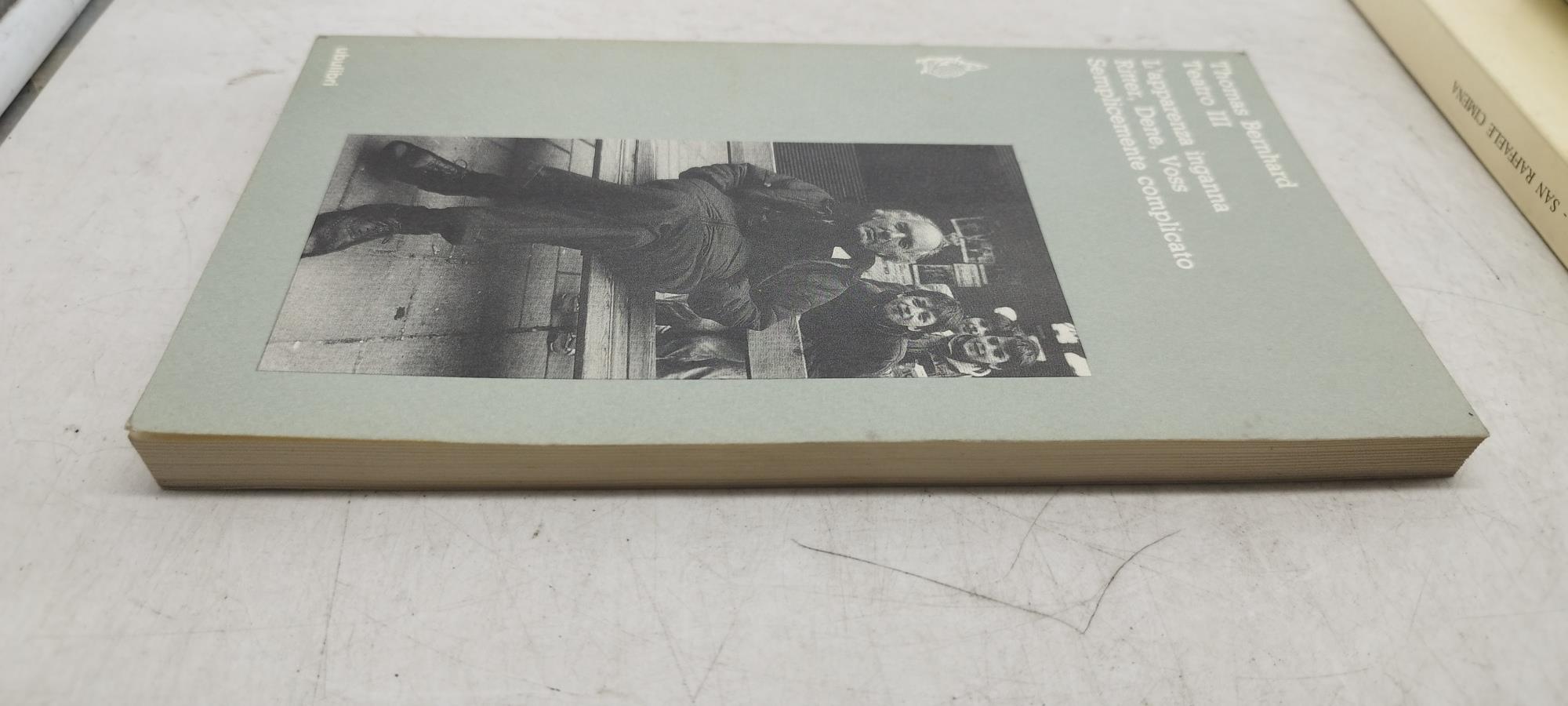 teatro III l'apparenza inganna ritter,dene,voss semplicemente complicato